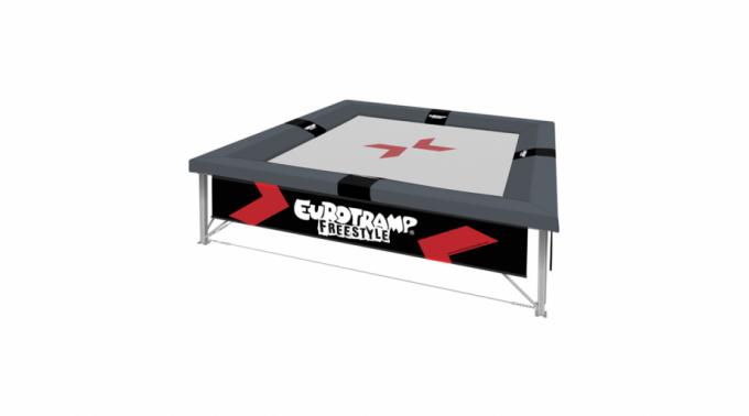 Freestyle trampolines