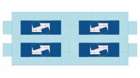 4-piece competition set for Training Area
