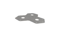 Steel plate foundation