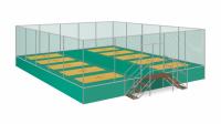 Trampoline Set "Stationary" - ten jump areas