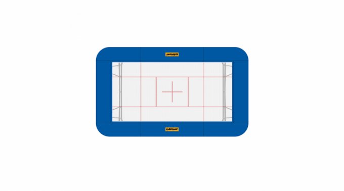 Frame pads - complete set - 50 mm foldable
