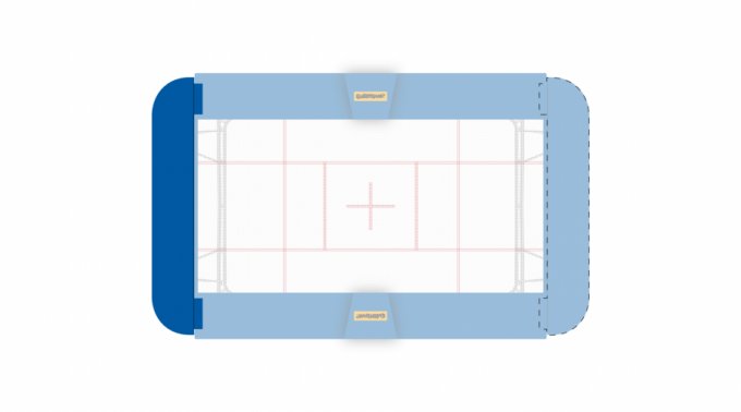 Frame pads front side Ultimate 2