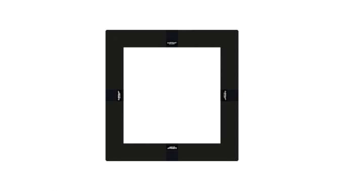 Frame pads BLACK