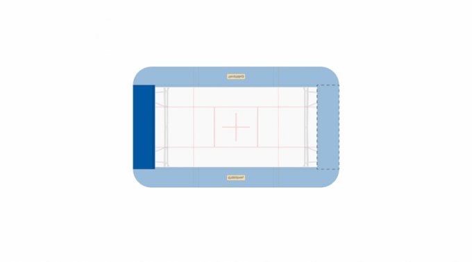 Frame pads - short side - 32 mm