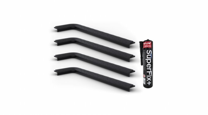 PlayPro™ impact protection lip - set SQUARE