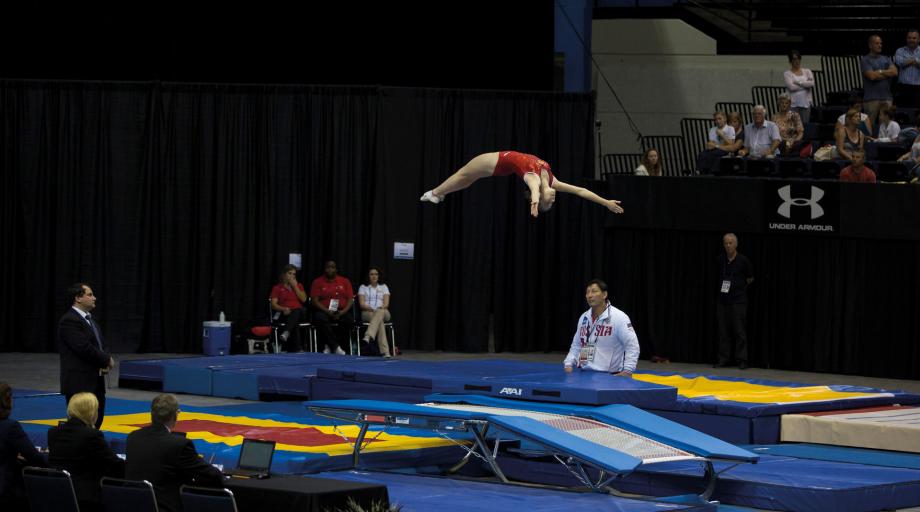 Is Double Mini Trampoline an Olympic Event 