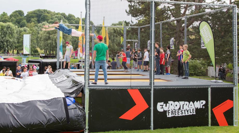 Trampoline Set "Freestyle"