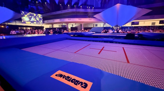 Eurotramp at the "Ball des Sports" 2025 in Frankfurt