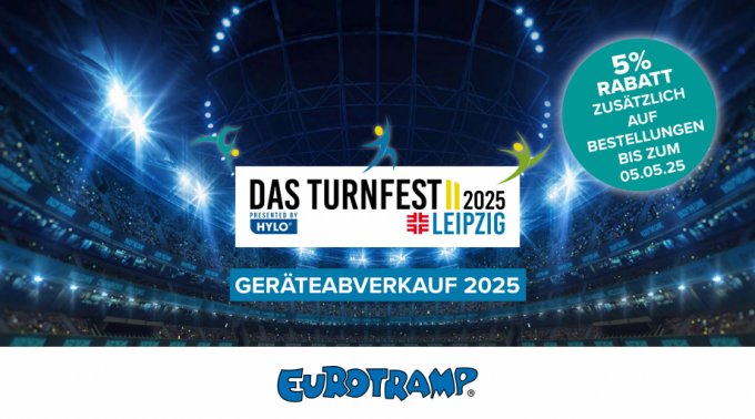 Equipment sale Turnfest Leipzig 2025