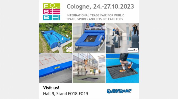 TRADE FAIR: VISIT US AT THE FSB 2023 IN COLOGNE!