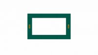 Frame pads DARK GREEN - complete set