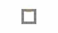 Single tile impact protection, centrepiece
