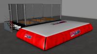 Trampoline Set "Freestyle" - three jump areas