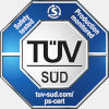 TÜV-certified (EN 13219)